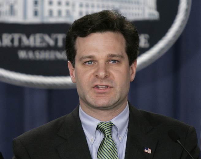 圖為川普提名的新任FBI局長提名人雷伊，他曾在小布希總統時期擔任助理司法部長。（圖／美聯社）