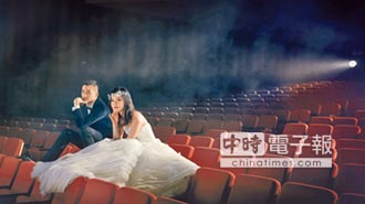 婚紗照移師戲院耗時2天 吳中天籌婚事如拍電影