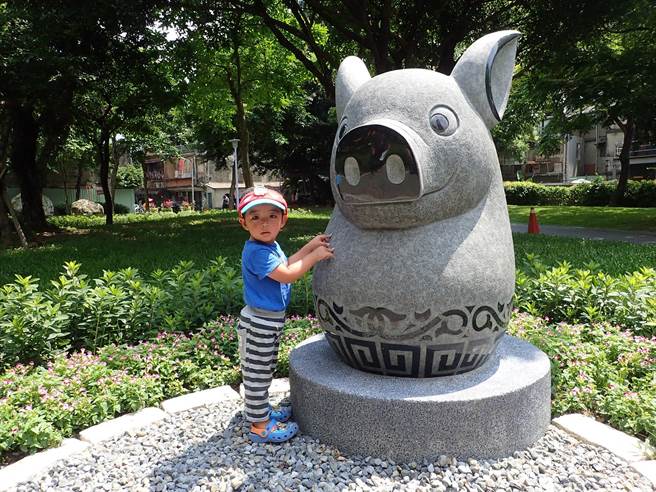 Q版12生肖石雕板橋石雕公園成打卡熱點 生活 中時