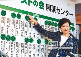 日本執政自民黨空前慘敗！東京都議會選舉 小池大贏家