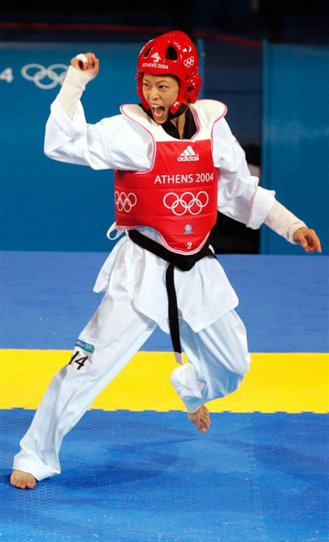 2004雅典奧運金牌得主陳詩欣，驚爆傳出婚外情。(中央社資料照)