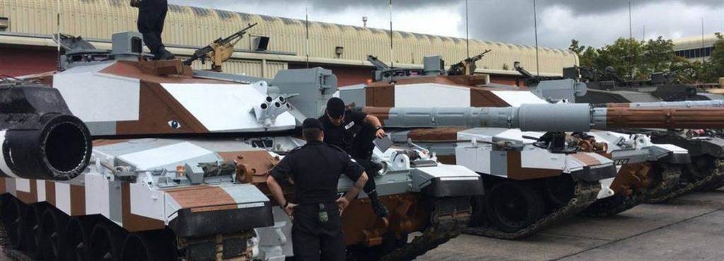 城市偽裝術英國坦克塗上都市迷彩 軍事 中時新聞網