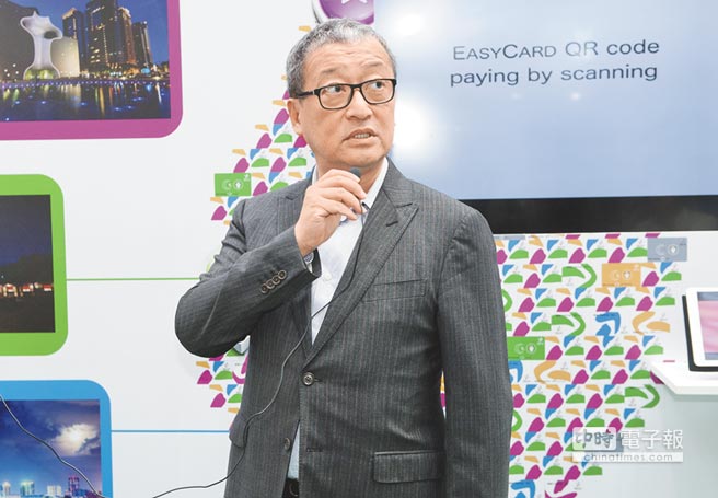 悠遊卡公司董事長林向愷（鄭任南攝）