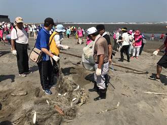 4000人淨灘 中區7處清出8公噸垃圾