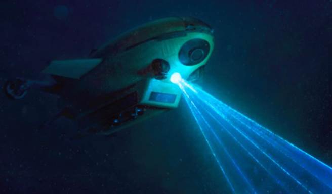 洛克希德馬丁的水下潛航機示意圖。（圖/洛克希德馬丁）