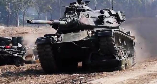 國軍的400輛M60A3坦克是美國陸戰隊在海灣戰後的退役品，服役至今已超過20年。(圖/軍聞社)