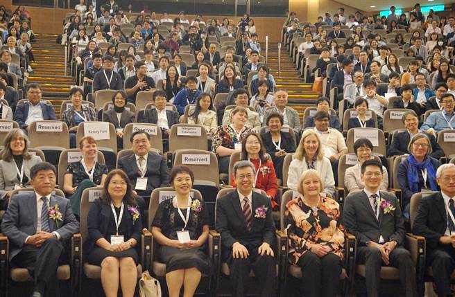 副總統陳建仁20日參加「第一屆亞太職能治療學術研討會」。（甘嘉雯攝）