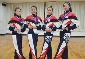 中州啦啦隊成員入選中華代表隊 勇奪亞錦賽彩球組銀牌