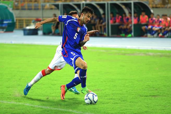 中华男足后防大将殷亚吉10日将与中华队在卡达会合。（中华足协提供）