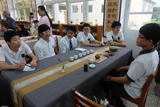 北港農工國際教育 茶藝迎接日本高校生