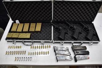 毒販擁槍自重 警查獲3改造槍4百顆子彈