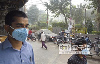 印度嗆鼻霧霾