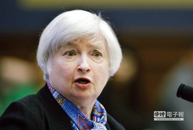 Fed主席葉倫將主持任內最後一次利率會議記者會，外界關注她是否為未來貨幣政策作出暗示。(資料照/美聯社)