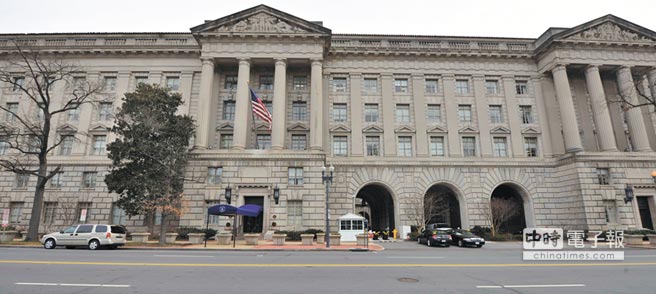 美國商務部大樓外景。（新華社資料照片）