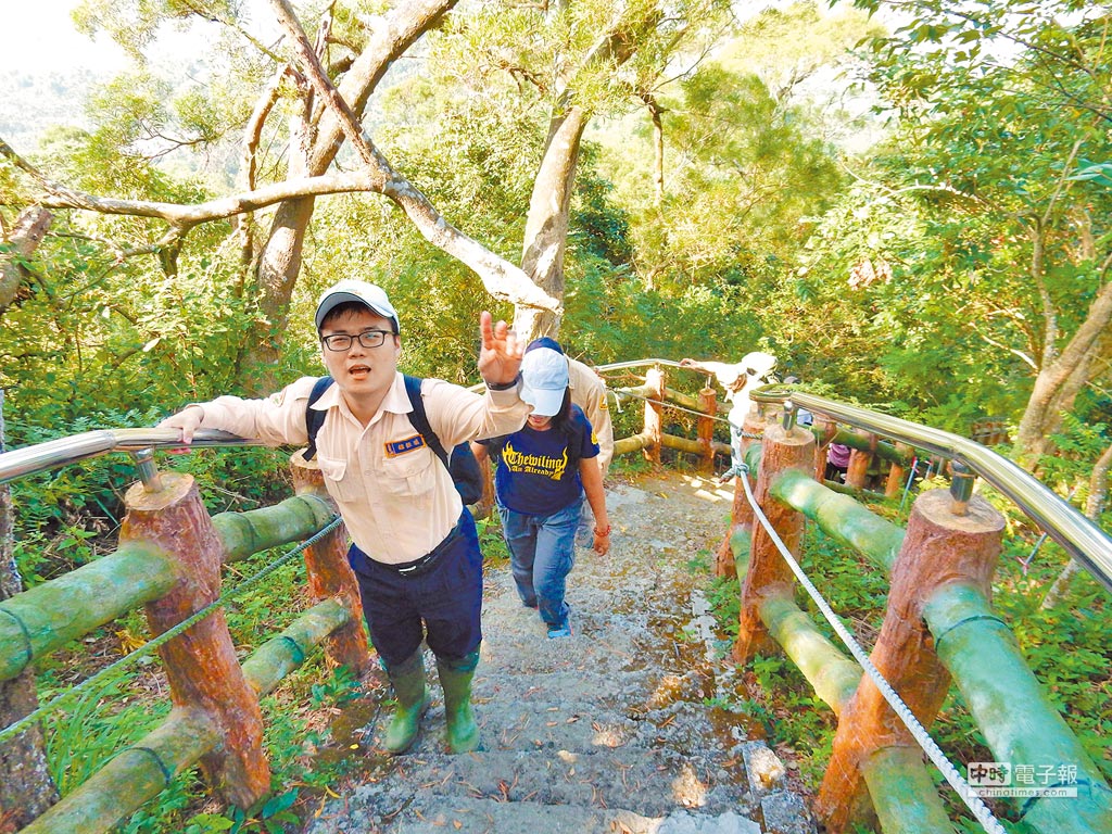 旗尾山2步道挑戰性十足 生活新聞 中國時報