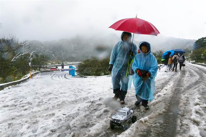 賞雪注意 陽明山實施交管車輛上山須裝雪鏈 社會 中時新聞網