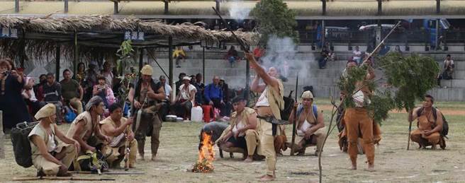 桃源區公所舉辦布農族射耳祭，喚回族人對自身文化傳承。(林雅惠翻攝)