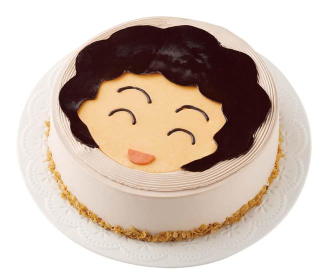 全联 x Hershey’s最爱妈咪蛋糕，可爱卡通化图案给人亲切感，约480g，328元。（全联提供）