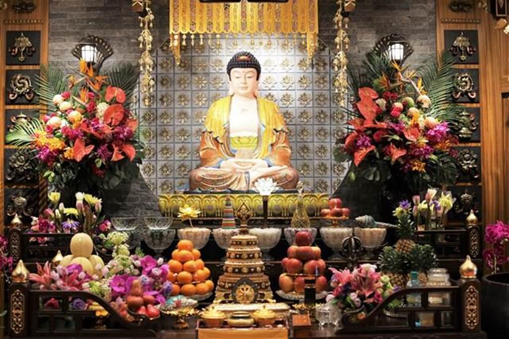 佛像莊嚴喜樂/圖片來源：中華國際佛教聞修正法會