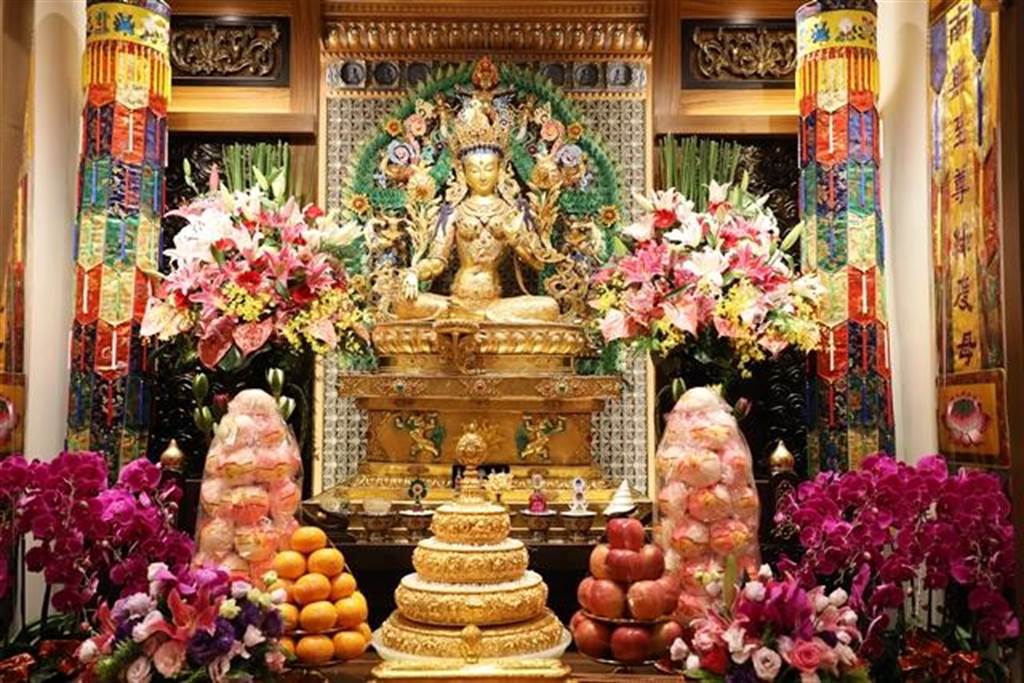 佛像莊嚴喜樂/圖片來源：中華國際佛教聞修正法會