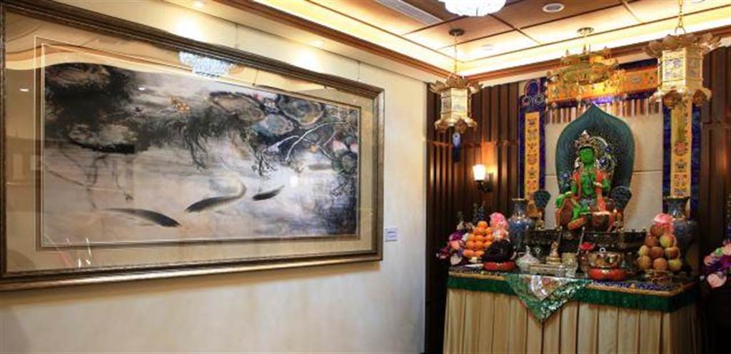 H.H.第三世多杰羌佛工巧明頂級藝術品莊嚴了道場/圖片來源：中華國際佛教聞修正法會