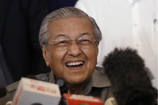 92歲的馬哈地即將就任馬來西亞新首相。(圖/美聯社)