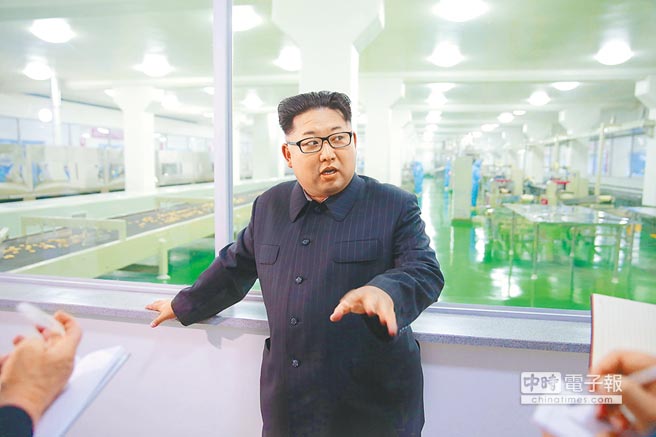 北韓最高領導人金正恩。(圖/新華社)