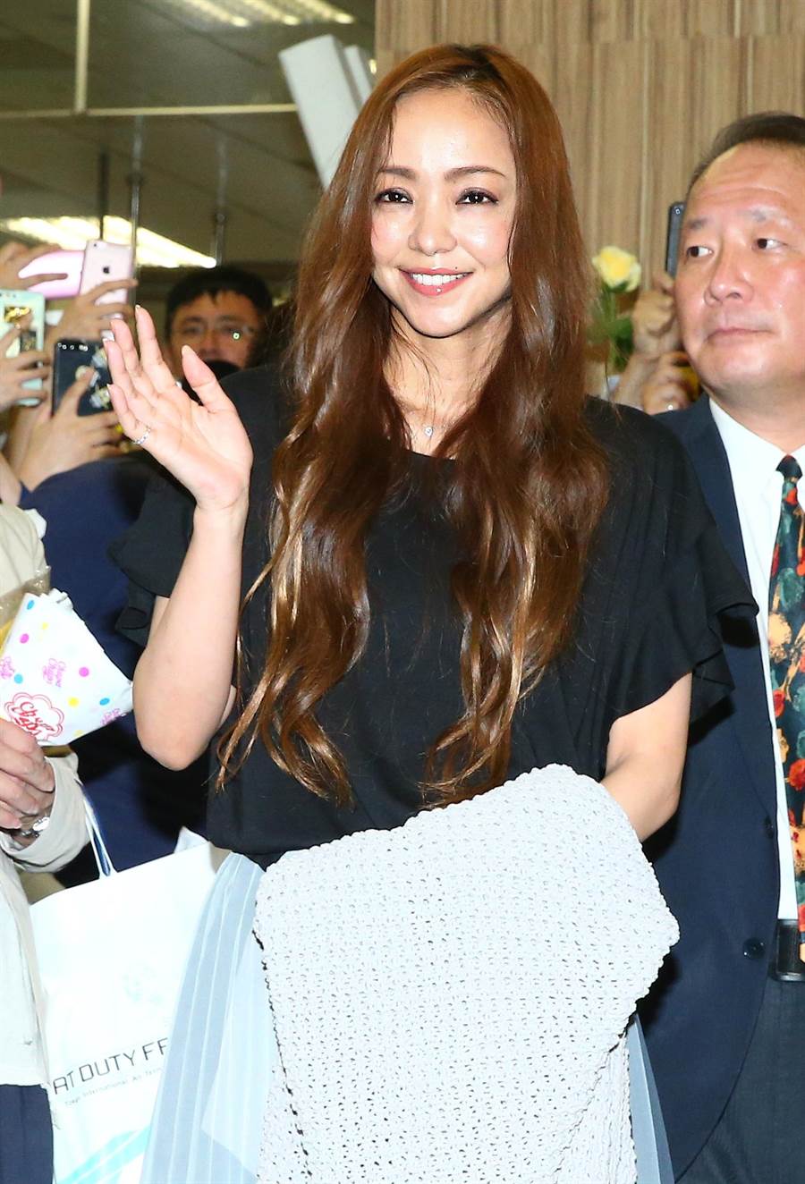 日本天后安室奈美惠抵台500粉丝爱的呼喊 娱乐 中时