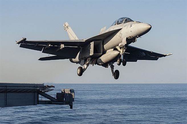 美國海軍F/A-18超級大黃蜂戰機。(圖/美國海軍)