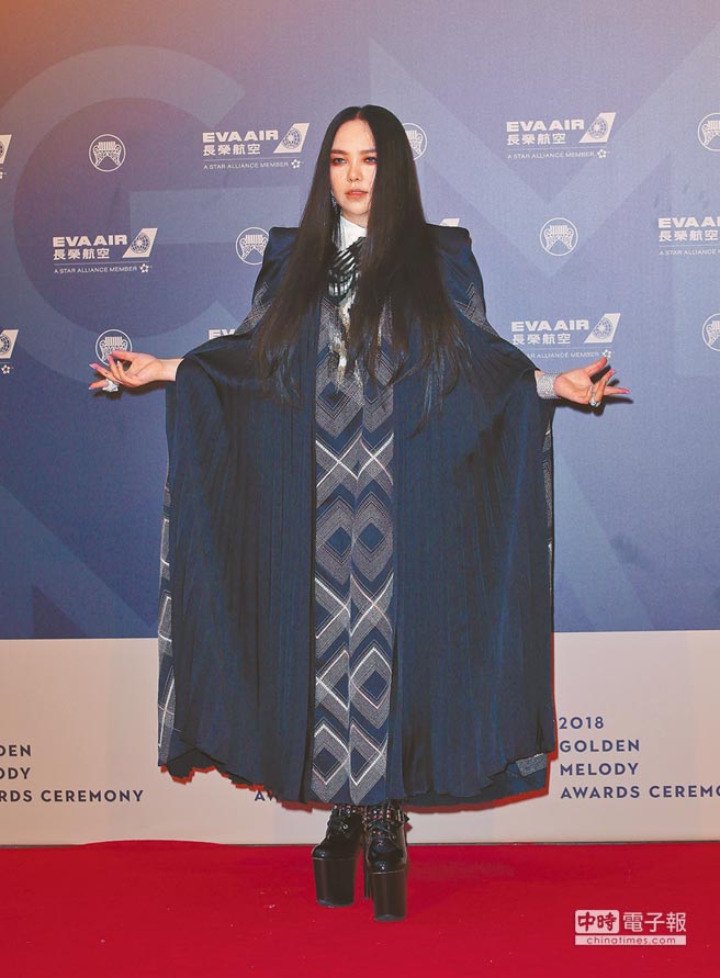 張惠妹在入圍6獎項中，僅拿下最佳音樂錄影帶獎。