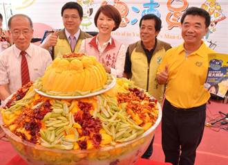 來芒一夏吧！台南國際芒果節玉井場150公斤芒果冰吸睛