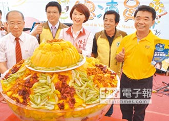 台南芒果節 150公斤芒果冰吸睛