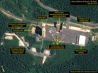 衛星圖像顯示北韓正拆除彈道導彈試射場