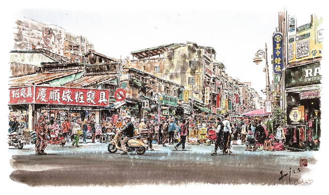 藤井克之表示女兒生前喜歡富有庶民生活感的市場和街景。（藤井克之提供）