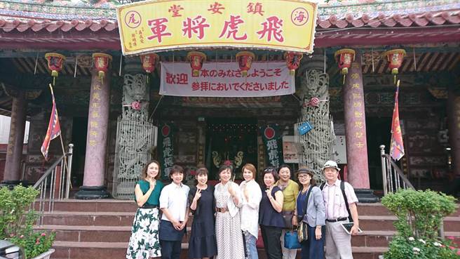 日本演歌歌手原田悠里 還願 造訪台南飛虎將軍廟 生活 中時