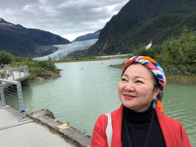 白冰冰日前到加拿大旅遊。（白冰冰提供）