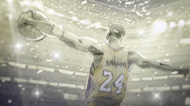 NBA傳奇球星柯比‧布萊恩親自獻聲的《親愛的籃球》榮獲奧斯卡最佳動畫短片大獎。（台中國際動畫影展提供）