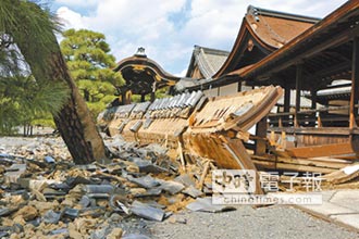 京都逾60件國寶文物受損