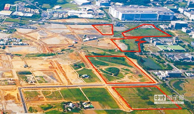 台积电将在竹南科学园区周边特定区范围、面积广达14.3公顷的土地，作为台积电公司先进封测厂的建厂用地，日前开始进行建厂环评作业，粗估将为苗栗带来2500个工作机会。（何冠娴翻摄）