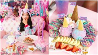 彩虹小馬迷的天堂！泰國曼谷「彩虹咖啡店Unicorn Café」 滿足所有少女們的幻想