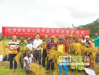 陸專家赴賴比瑞亞 培訓種植雜交稻