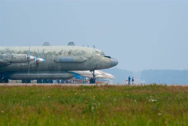 一架俄罗斯伊尔-20侦察机的檔案照。（达志影像/Shutterstock)