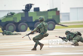 蔡邀巴國總統 觀摩國軍地空戰訓