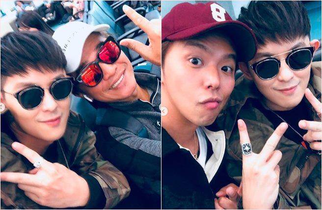 敖犬参加《综艺玩很大》大邱篇录影。（图／翻摄自敖犬IG）