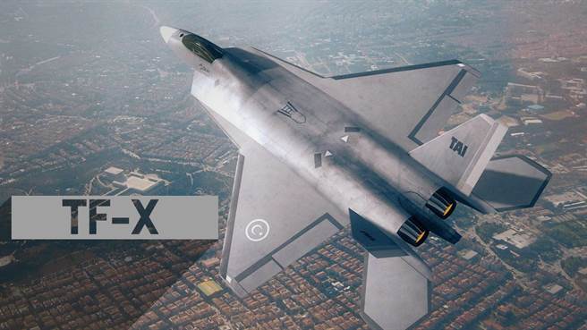 土耳其第5代戰機計畫TF-X，決定先使用F-16的發動機，也就是F110。(圖/TAI)