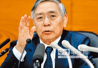 日銀總裁黑田東彥：大規模寬鬆 不再適用日本