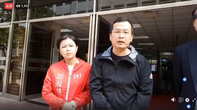 罗智强告周玉蔻求偿千万，作为「灭东厂基金」。(取自罗智强脸书直播)