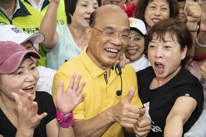 行政院长苏贞昌。（资料照片/叶书宏翻摄）