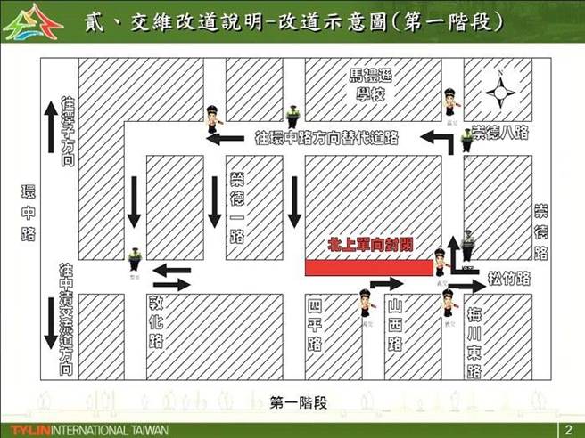 市地重劃工程北屯區松竹路封閉警交管 社會 中時