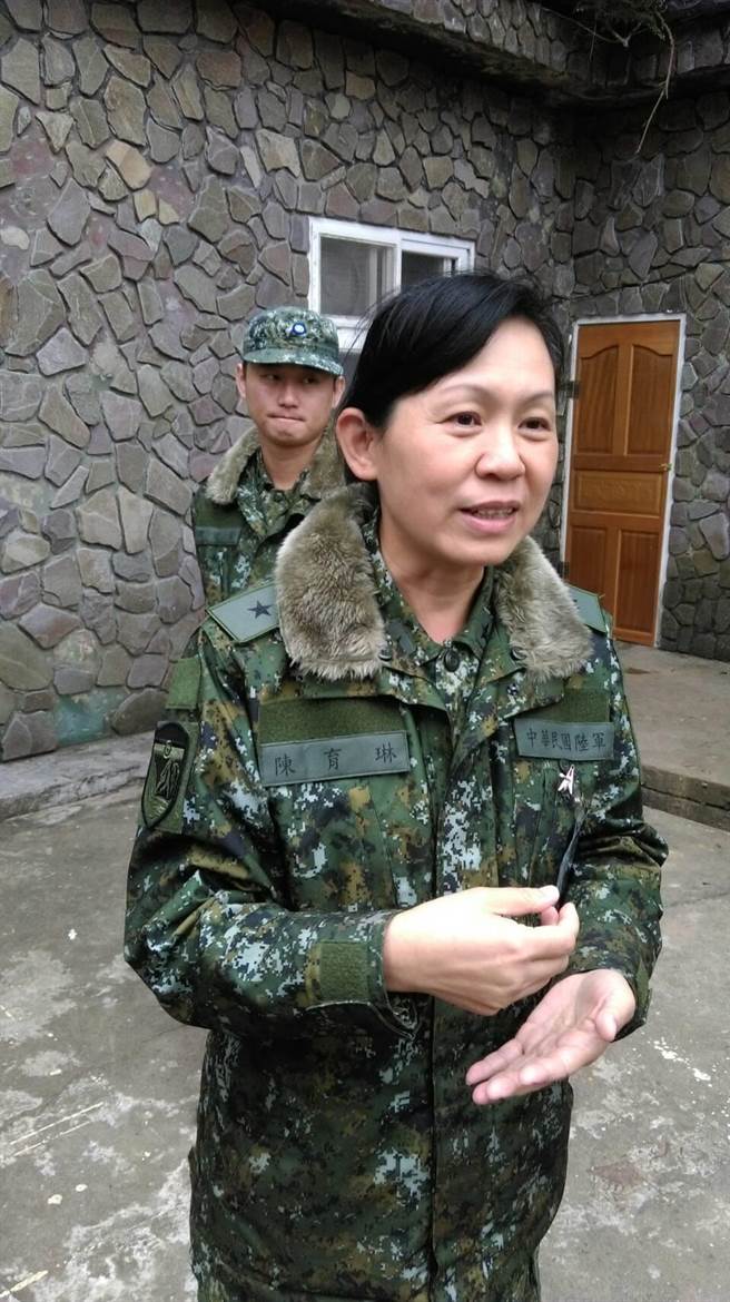 陳育琳少將接陸軍六軍團政戰主任成為軍團級第一位女性政戰主任 軍事 中時